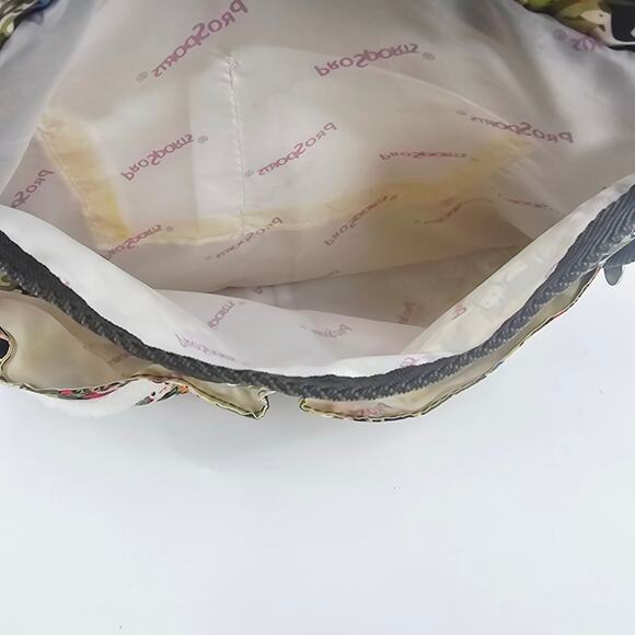 LeSportsac Tokidoki Paint a Rainbow Kawaii Allover Nylon Crossbody Messenger Bag - Picture 13 of 14